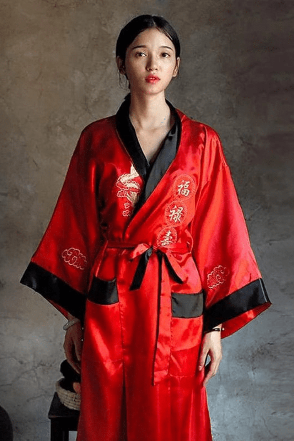 Kimono Chinois La Maison du Peignoir