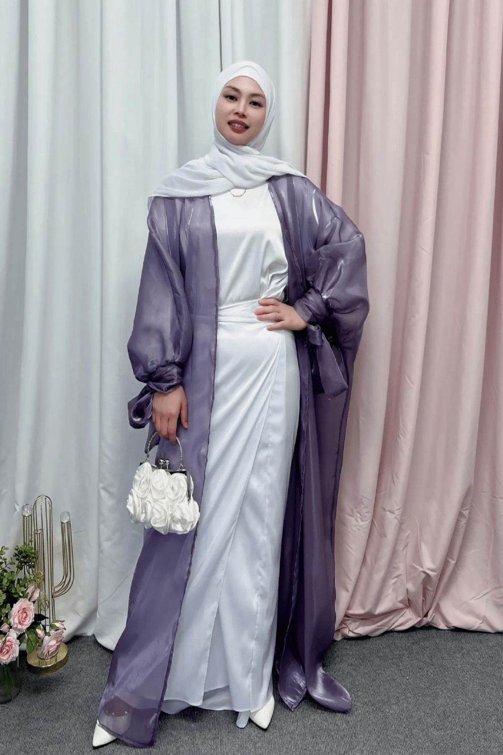 Abaya Kimono Mariage La Maison du Peignoir