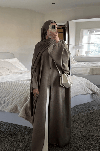 Kimono | Abaya Lin Taupe / XXL