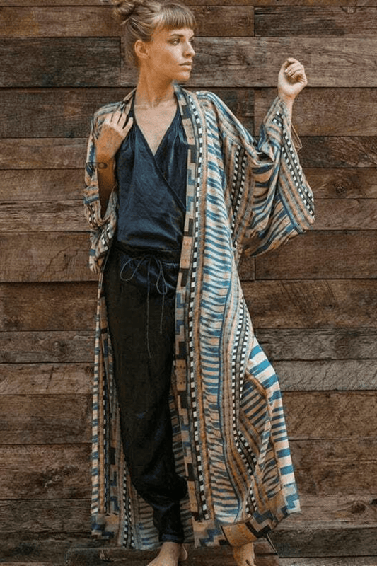 kimono long femme