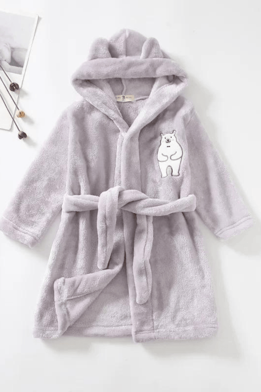 peignoir enfant coton