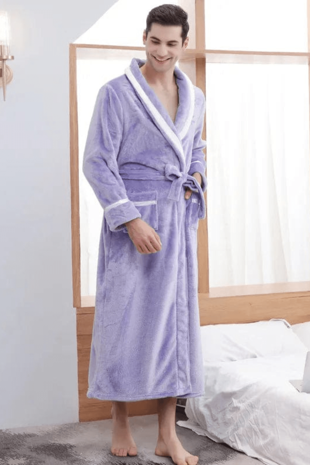 Peignoir Homme Polaire Chaud La Maison du Peignoir